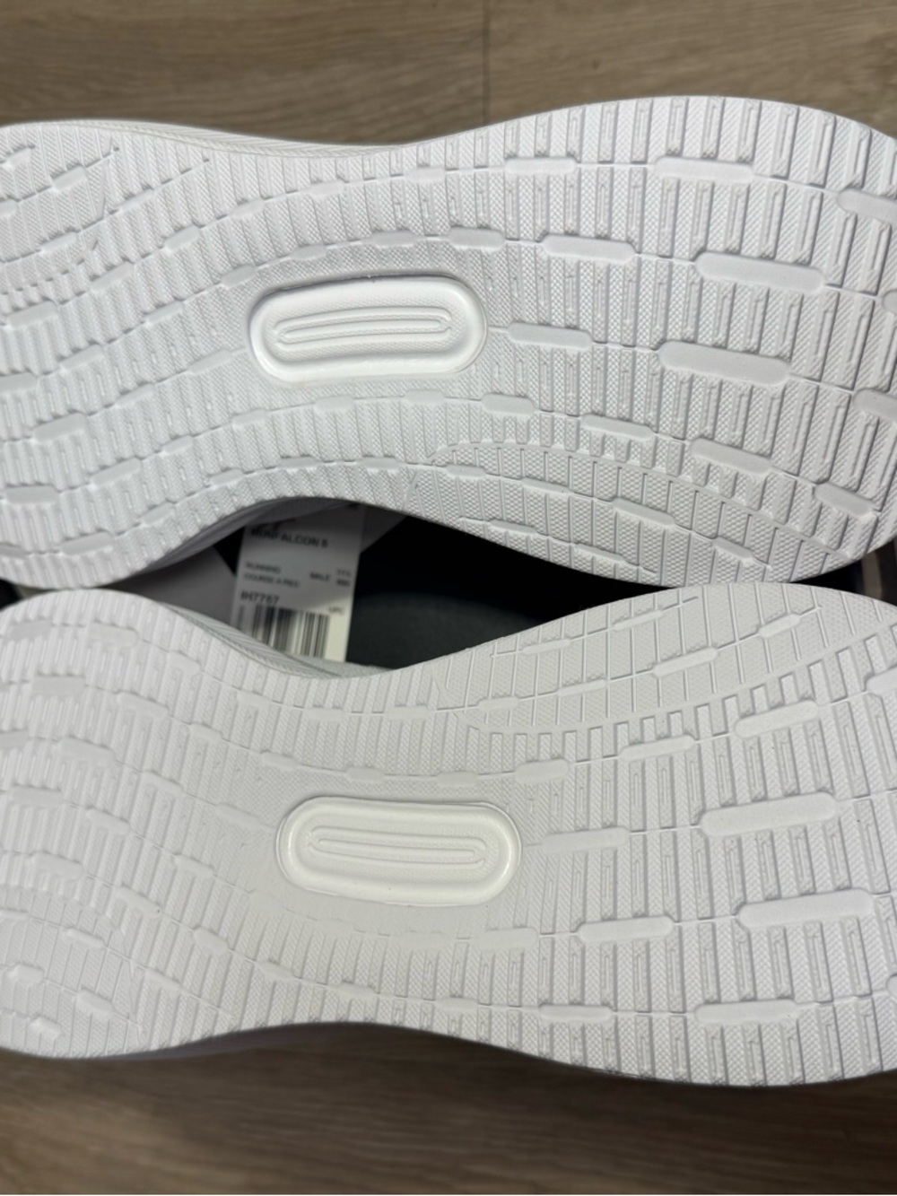 New adidas Runfalcon 5 Triple White Running Shoes Sneakers Size 11.5 Men - Picture 11 of 13